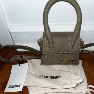 lechiquito dark beige Jacquemus authentic bag